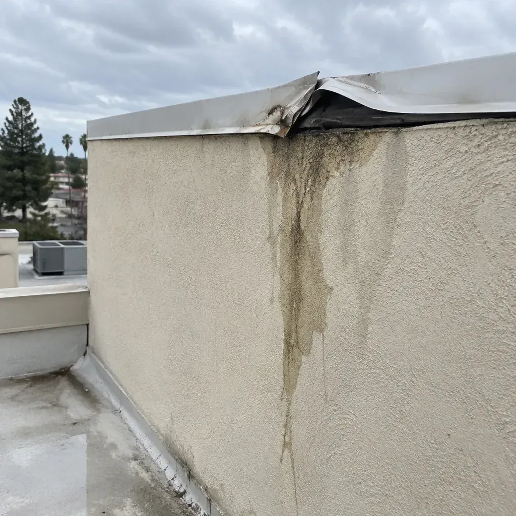 Roof-to-Wall Flashing Repair roof leak repair in Danbury, CT